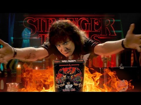Мой новый ЛЮБИМЫЙ ДнД стартер | Stranger things box