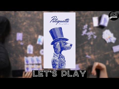 Настольная игра Petiquette. Играем втроём.
