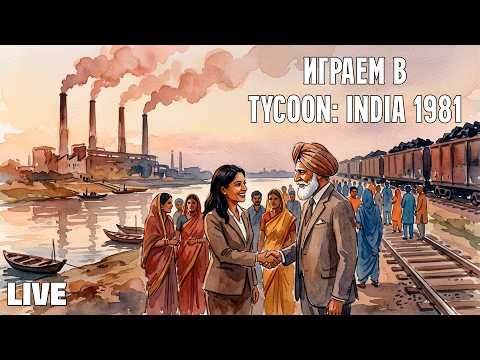 Застримимся! Играем в "Tycoon: India 1981" (2025)