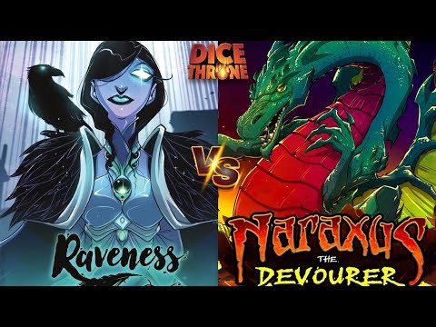Воронесса и Нараксус Трон Кубов | Raveness & Naraxus Dice Throne Outcast Vanguard | Перевод