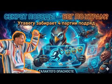 СЕКРЕТ ПОБЕДЫ — БЕГ ПО УТРАМ? Utavegu забирает 4 партии подряд