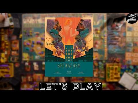 Настольная игра Спикизи (Speakeasy). Играем втроём.