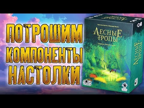 Потрошим настольную игру «ЛЕСНЫЕ ТРОПЫ»