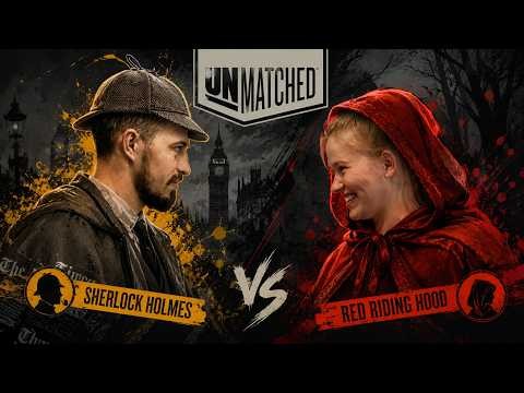 Летсплей по Unmatched - Шерлок vs Шапка