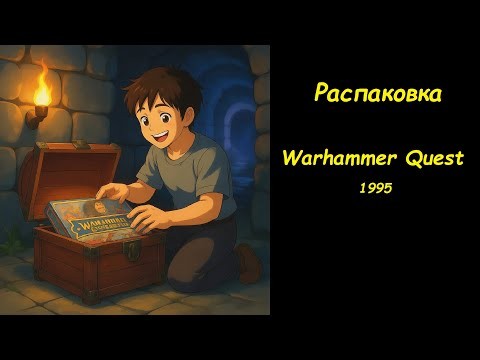 Распаковка WarhammerQuest (1995, ПНП)