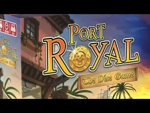 Порт Ройал на кубиках Настольная игра Port Royal The dice game