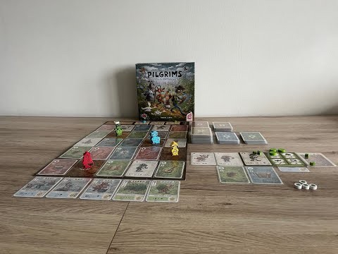 Настольная игра Pilgrims: Curious Adventures (Pink Troubadour)