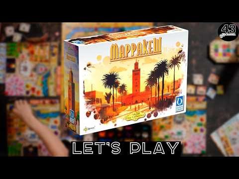 Настольная игра Марракеш (Marrakesh). Играем втроём.