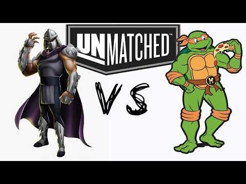 Unmatched: Teenage Mutant Ninja Turtles - Шреддер против Микеланджело