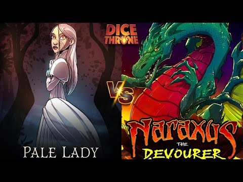 Бледная Леди и Нараксус Трон Кубов | Pale Lady & Naraxus Dice Throne Outcast Vanguard